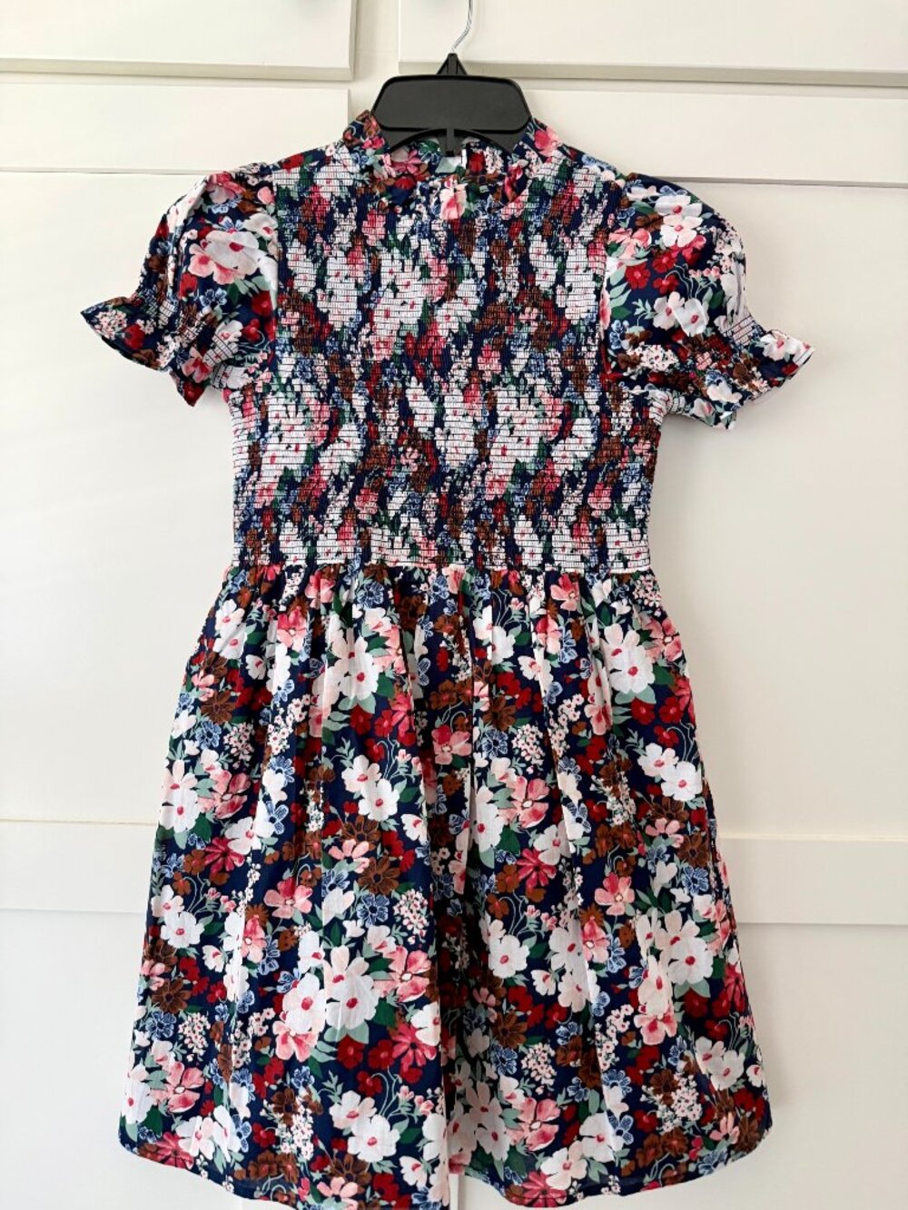 NWT Janie & Jack Hannah Floral Smocked Dress Size 10